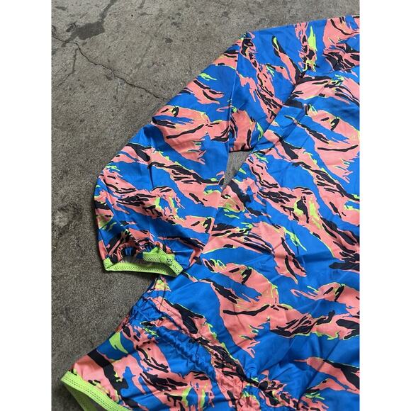 Nike Women's Packable Full Zip Camouflage Trail Running Jacket 546390-455 XL - Picture 6 of 10